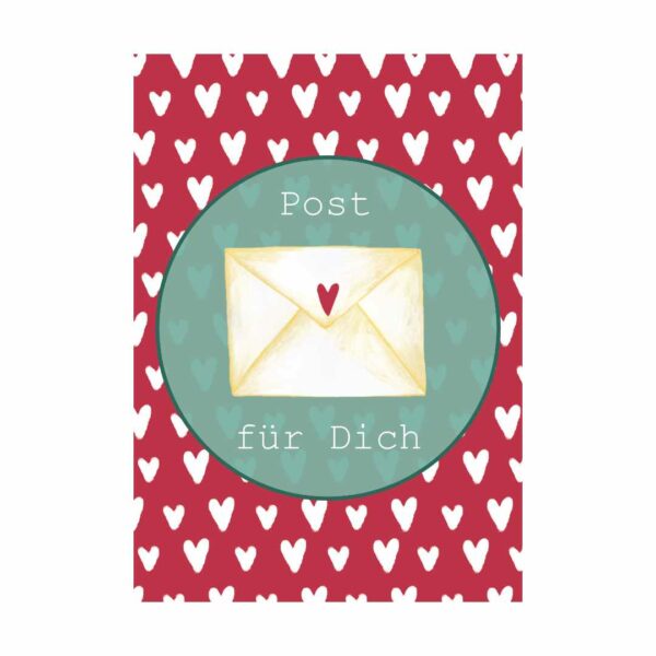 Postkarte "Post für Dich"