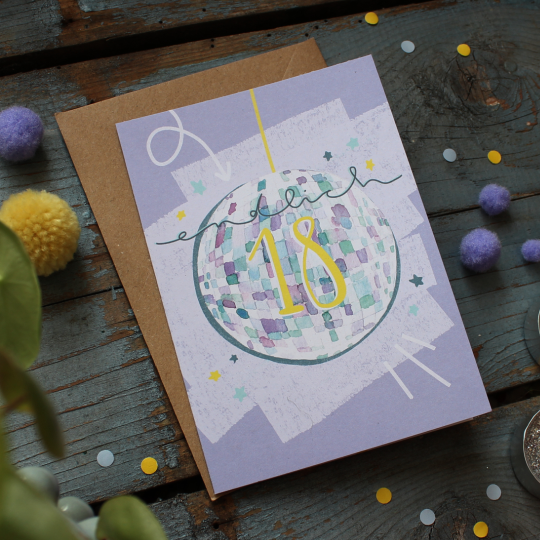 Grußkarte "18. Geburtstag" – Bild 2